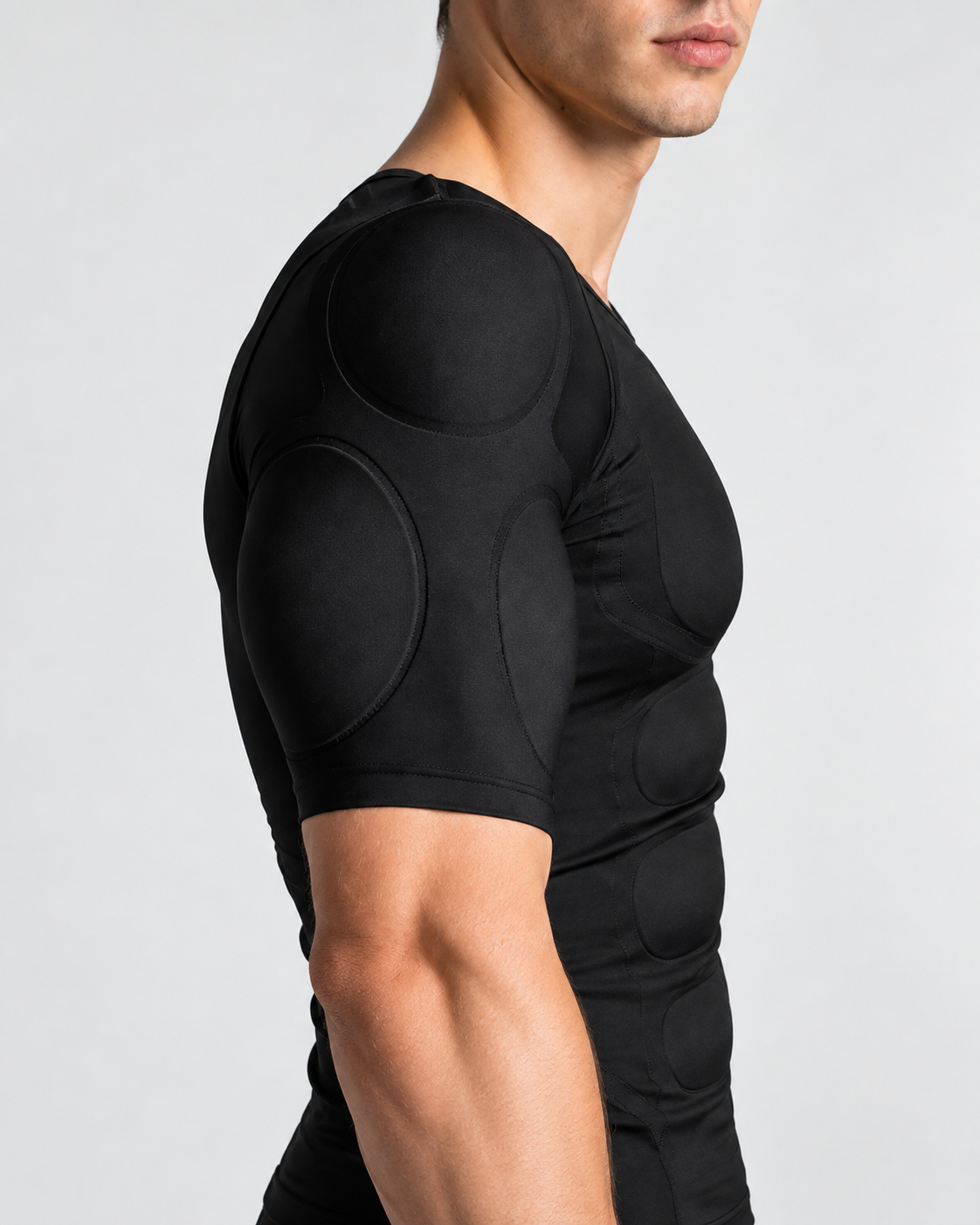 X-MUSCLE™ חולצת פיסול גוף לגבר