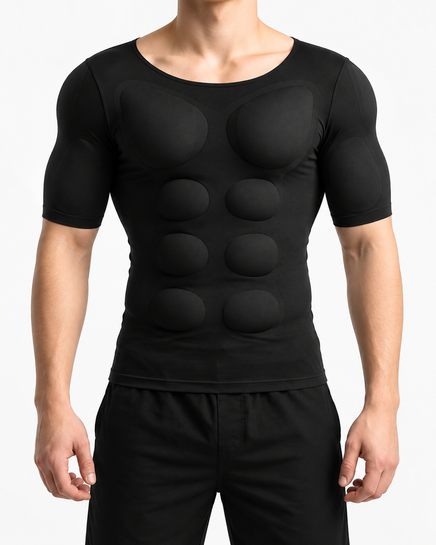X-MUSCLE™ חולצת פיסול גוף לגבר