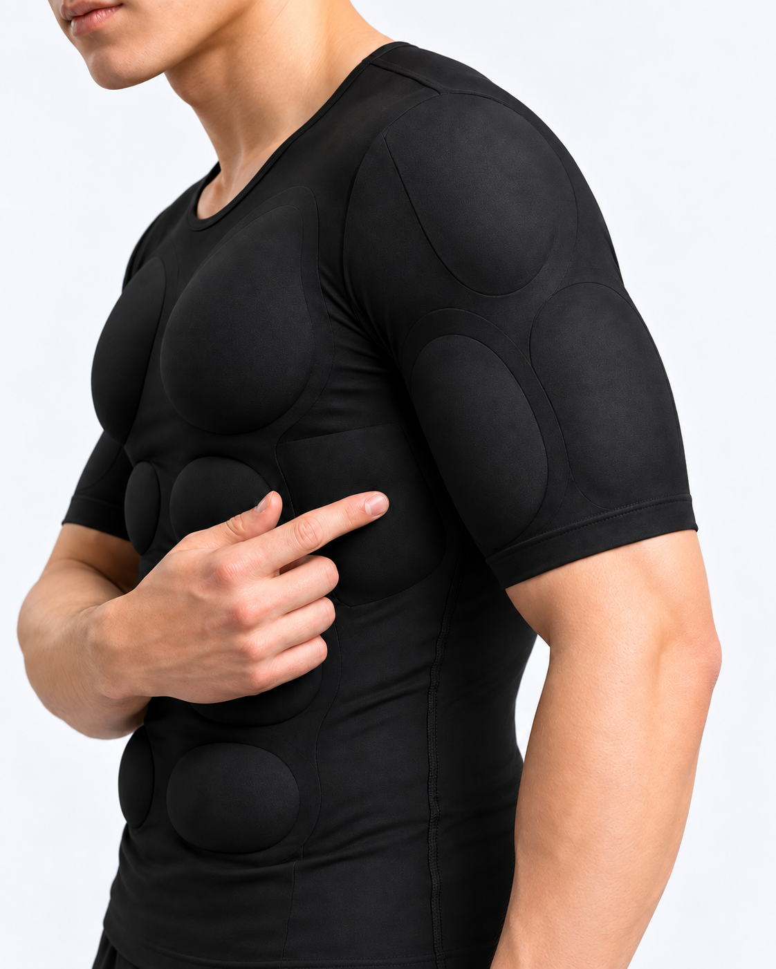 X-MUSCLE™ חולצת פיסול גוף לגבר