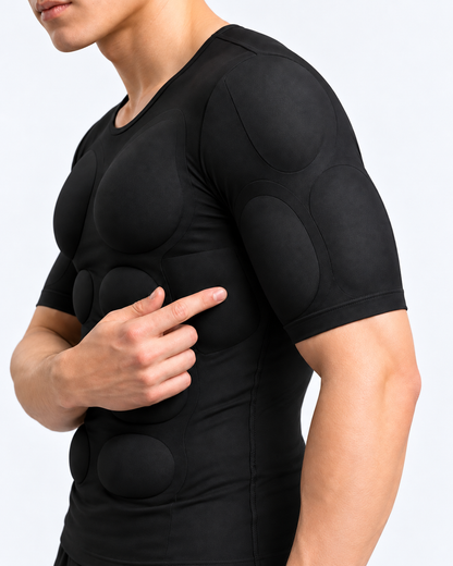 X-MUSCLE™ חולצת פיסול גוף לגבר